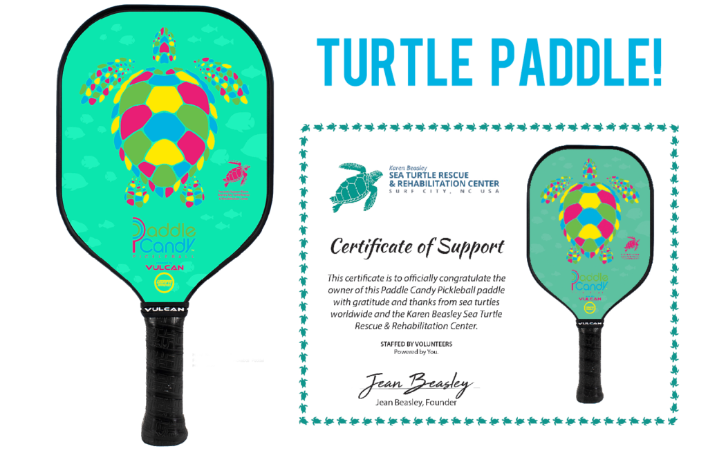 Turtle Pickleball Paddle from Vulcan